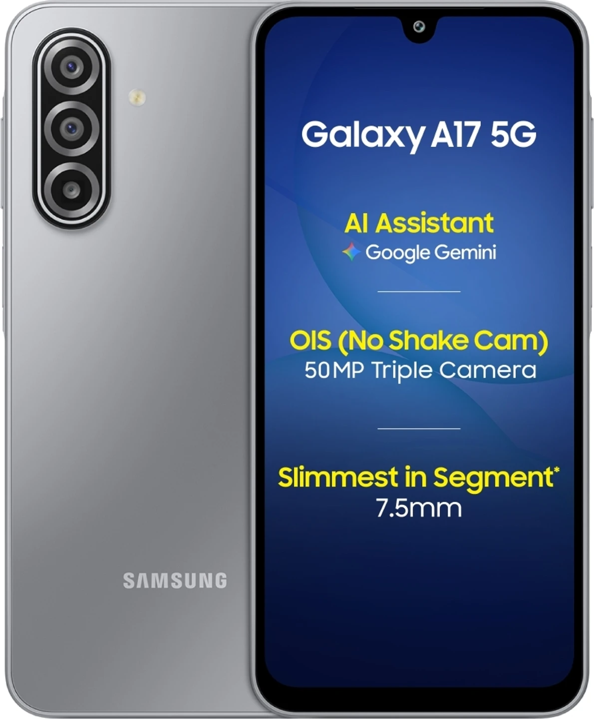 SAMSUNG A17 5G GRAY
