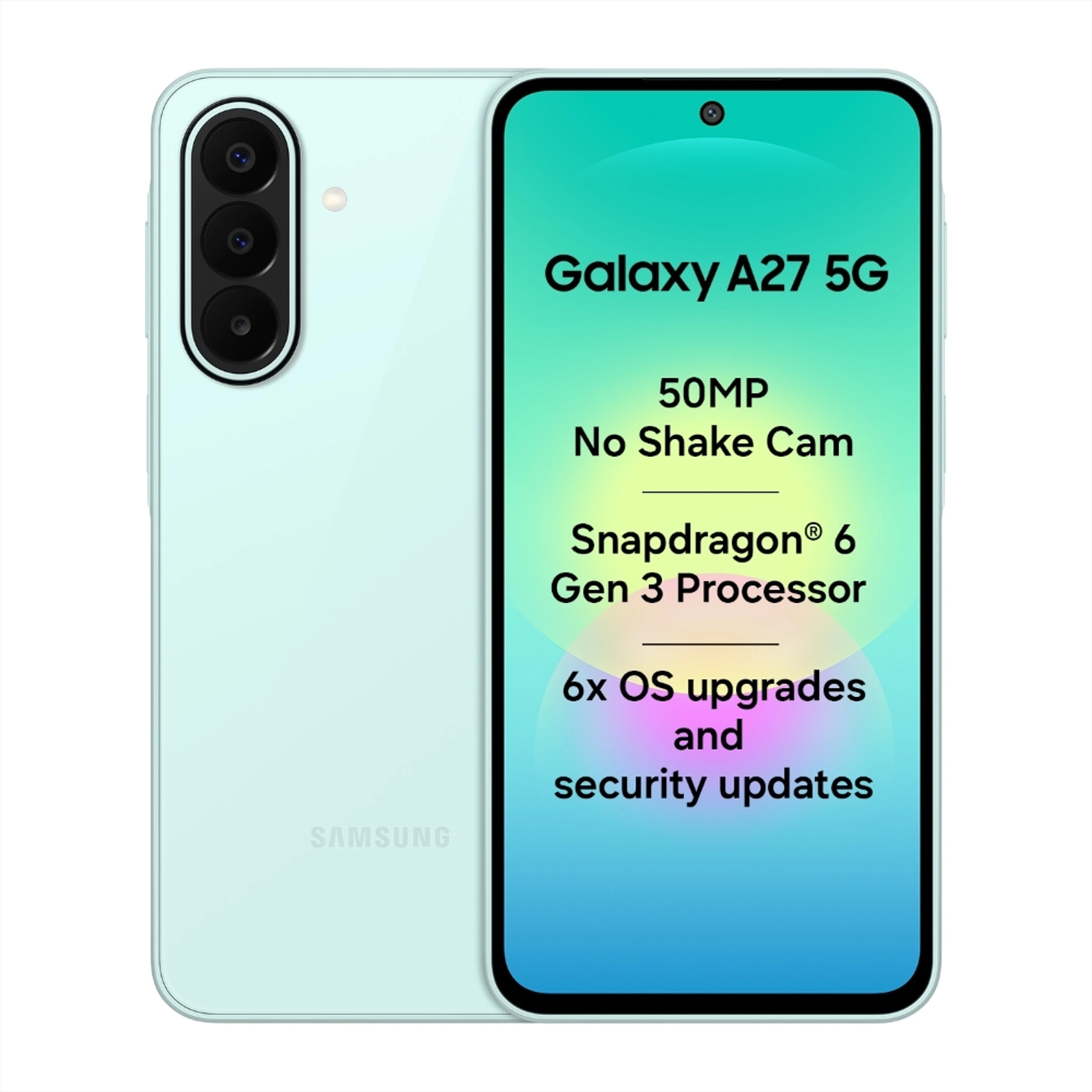 Samsung Galaxy A27 5G (Light Green, 128 GB) (6 GB RAM)