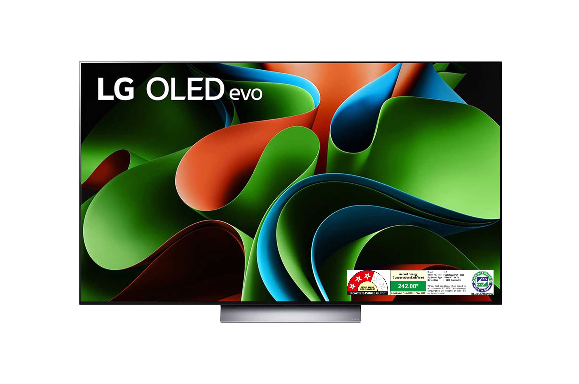 LG 65-inch evo C3 OLED 4K Smart WebOS TV (OLED65C3PSA, 2023 Model)